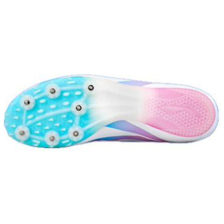 Li-Ning Fashionable Comfortable Versatile Shock Absorbing Non-Slip Breathable Low-Top Training Running Shoes Unisex Sneakers White Pink Blue LJJT911-7