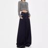 KEN STUDIO Women's Retro Loose Wide Leg Denim Jeans - Early Autumn Collection