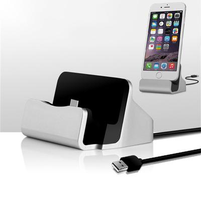 Stolní nabíječka se synchronizační kolébkou pro rychlé nabíjení pro iPhone 7 8 typu C Android Samsung Galaxy A50 USB C dokovací stanice nabíjecí základna