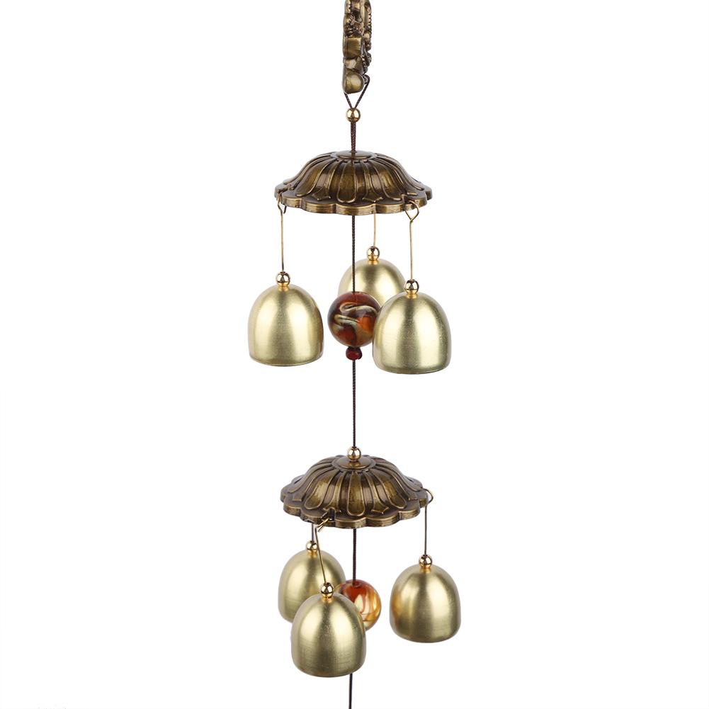 Větrná zvonkohra Zvonek Kov Zvířecí tvar Domácí ozdoba Venkovní dekorace na dvůr (#03)