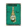 Vintage Beer Metal Tin Sign  Retro Wall Decor for Home Bar Cafe Pub Tavern