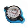 Aluminum Alloy Radiator Cap with Temperature Gauge Pressure Adjustment Leakproof Universal for Car