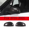 For Mercedes Benz Smart 451 453 Fortwo Forfour 2009-2026 ABS Matt black Car Rearview Mirror Cover trim sticker Car Accessories