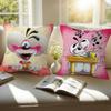 Cartoon D-Diddl Love Cute Kawaii Pillow Anime Pillow Sofa Bed Head Pillow Cover Cushion Cover Fashion