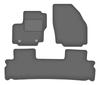 Dywaniki samochodowe welurowe grafitowe: Ford S-MAX MK1 minivan (2006-2012)