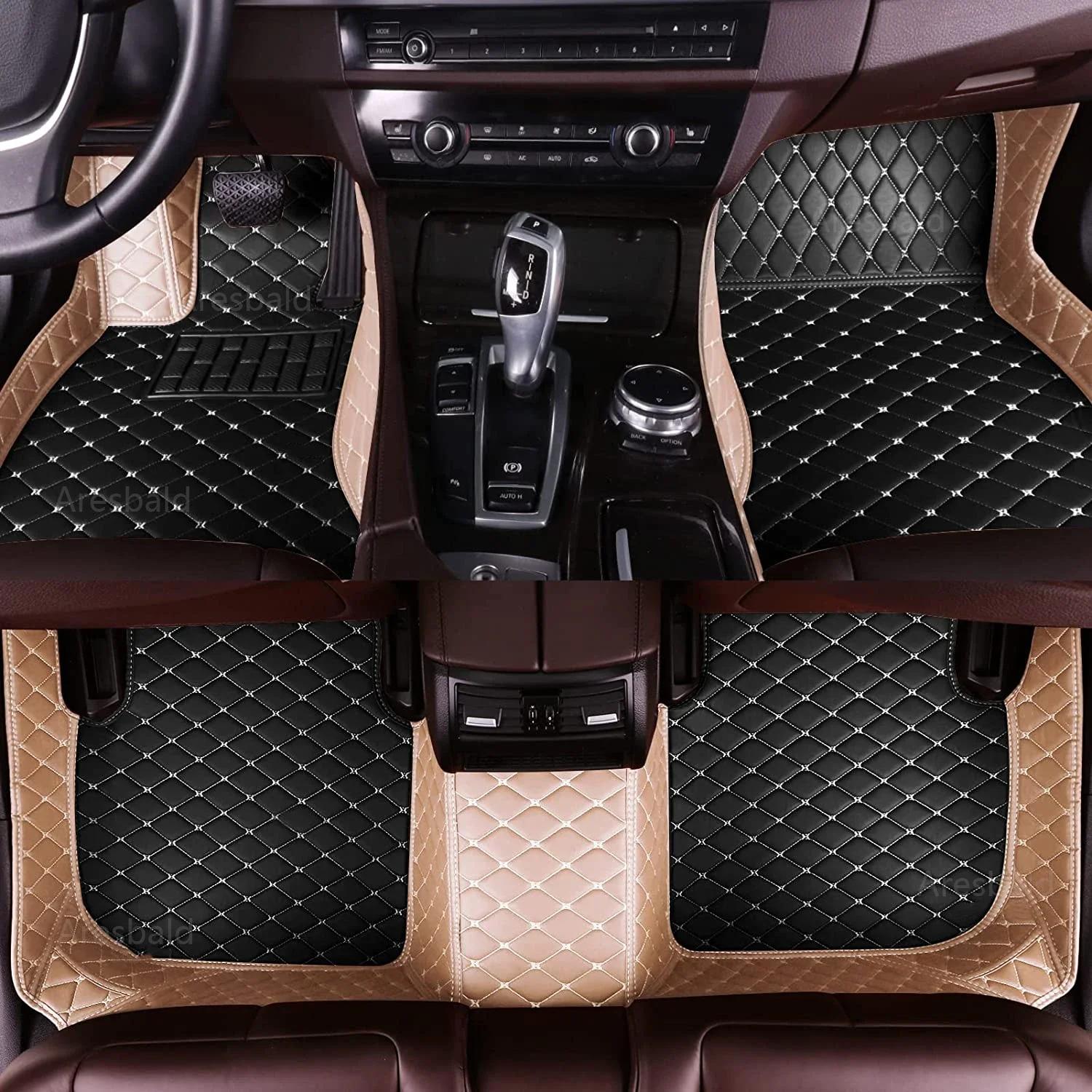 

3D шкіряні водонепроникні індивідуальні килимки в салон для Mercedes Benz S-CLASS W221 W222 W223 Z223 V223 Автомобільні килими для ніг Coche 2004-2013 W221