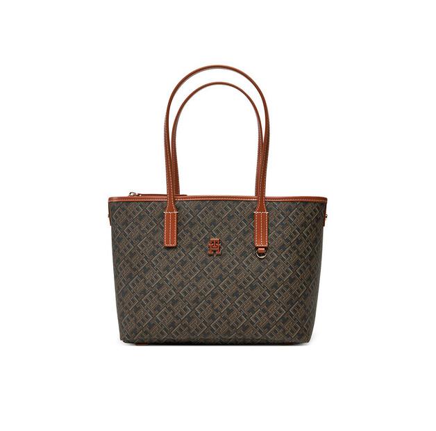 

Сумка Tommy Hilfiger Tommy Hilfiger Th Monoplay Leather Mini Tote AW0AW17415 чёрный