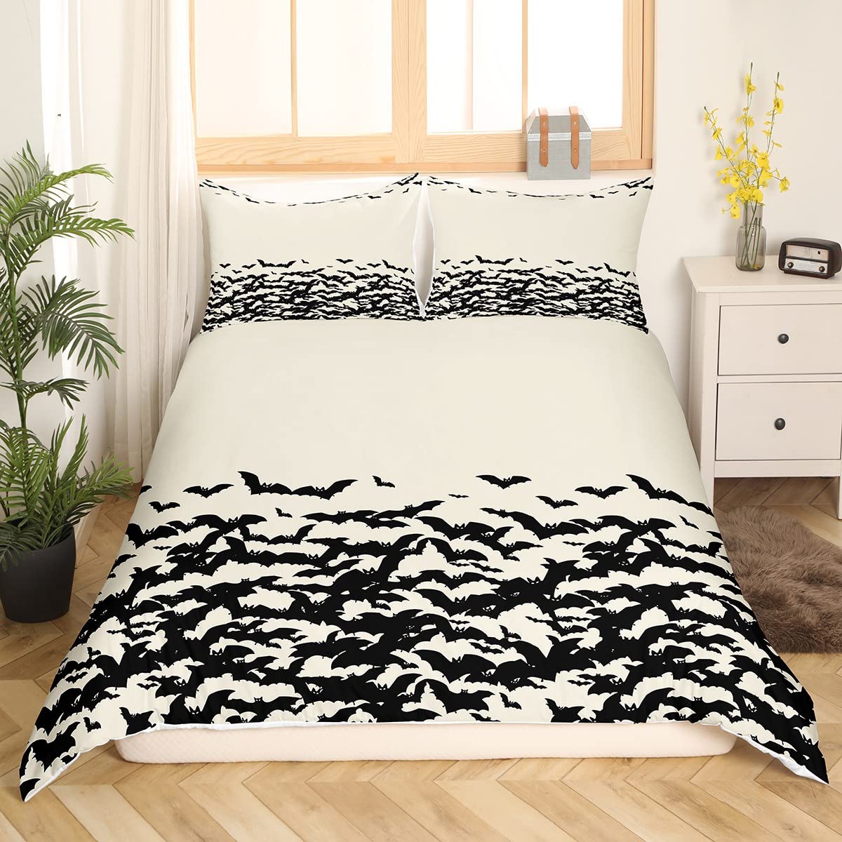 

Farm Animals Soft Duvet Cover Wild Animal Comfortable Quilt CoverFul Sized Dimensions Farm Bedrom Decor for Young Boys Tens 3 Pcs featuring 2 120*200cm Single