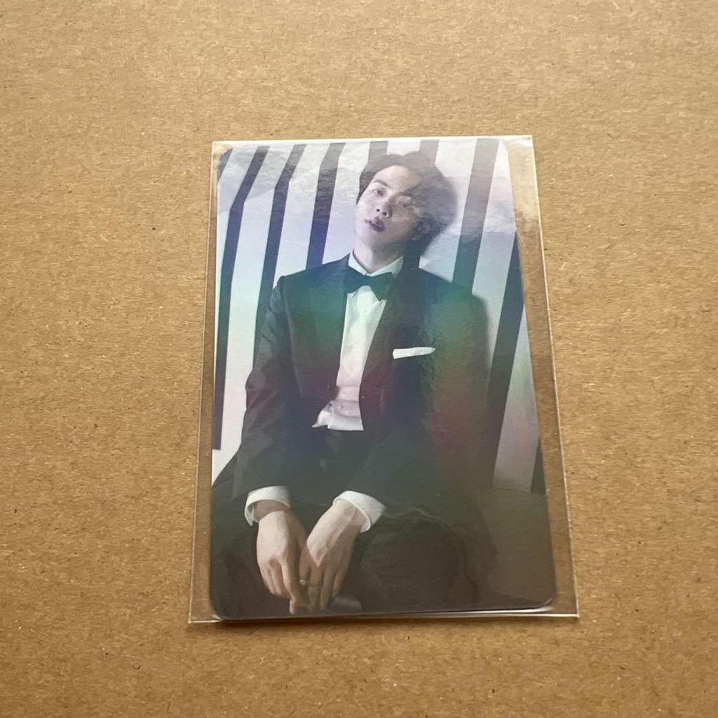 [USED] bts trading card the fact lottery limited shooting mini card jin 1015