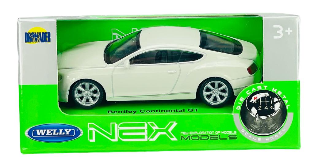 WELLY BENTLEY CONTINENTAL GT WHITE 1:43 44036