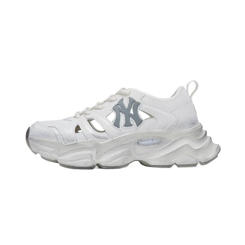 

MLB New York Yankees Synthetic Leather, Textile Low top Chunky Sneakers Unisex 3ASDCS263-50WHS 38