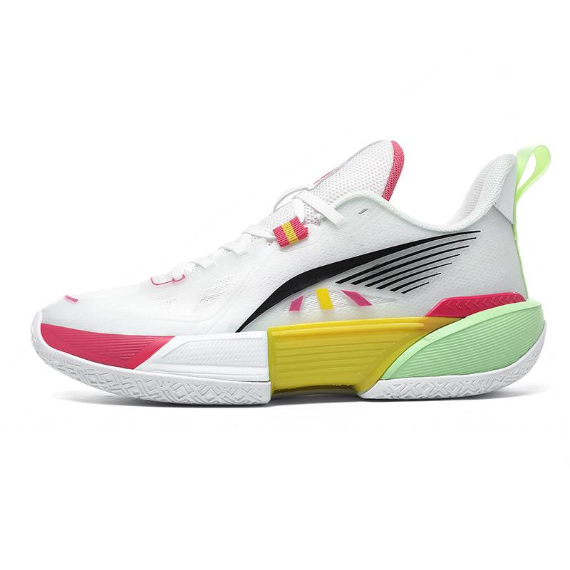 Light speed 2 flash 8th generation air cushion basketball shoes cement floor men's and women's sonic speed 12 professional sports shoes breathable act