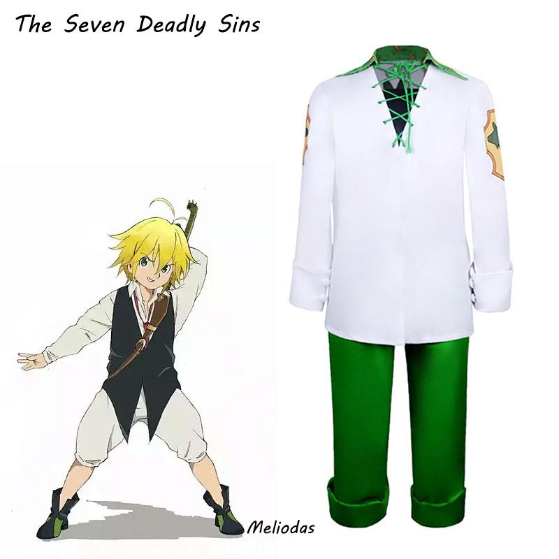 Erwecke die Sieben Todsünden mit diesem Meliodas-Cosplay-Anzug zum Leben.