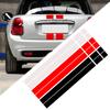 Beler 2Pcs Car Black/White/Red Bonnet Stripes Hood Sticker Cover Vinyl Decal Fit for MINI Cooper R50 R53 R56 R55 dWm2754536