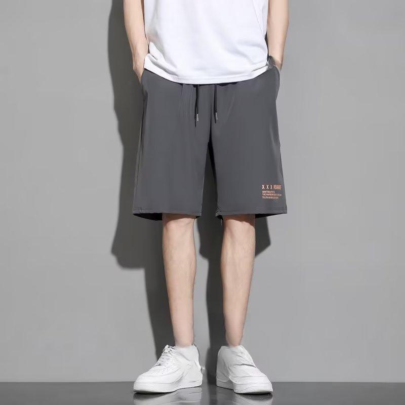 Herren Eis-Seide Schnelltrocknend Locker Athletische Shorts