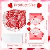 Romantic Valentine's Day Surprise: Money Pulling Box with Heart Balloon & Card Topper for Couples