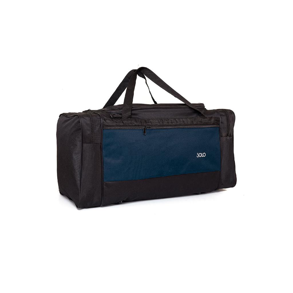 Schwarze, weinrote King-Size-Reisetasche, 75 cm