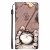 Skórzany Pokrowiec na Książkę Dla ZTE Blade A75 4G A35 A55 4G Etui Portfel Flip Zwierzęcy Coque Dla A35 A55 4G Stojak Torba na Telefon ZTE BladeA75 4G
