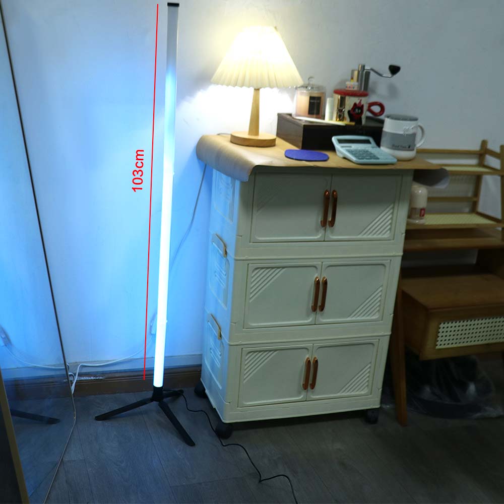 Remote Control Corner Ambience Lamp Color Changing LED Floor Lamp For Bedroom Living Room