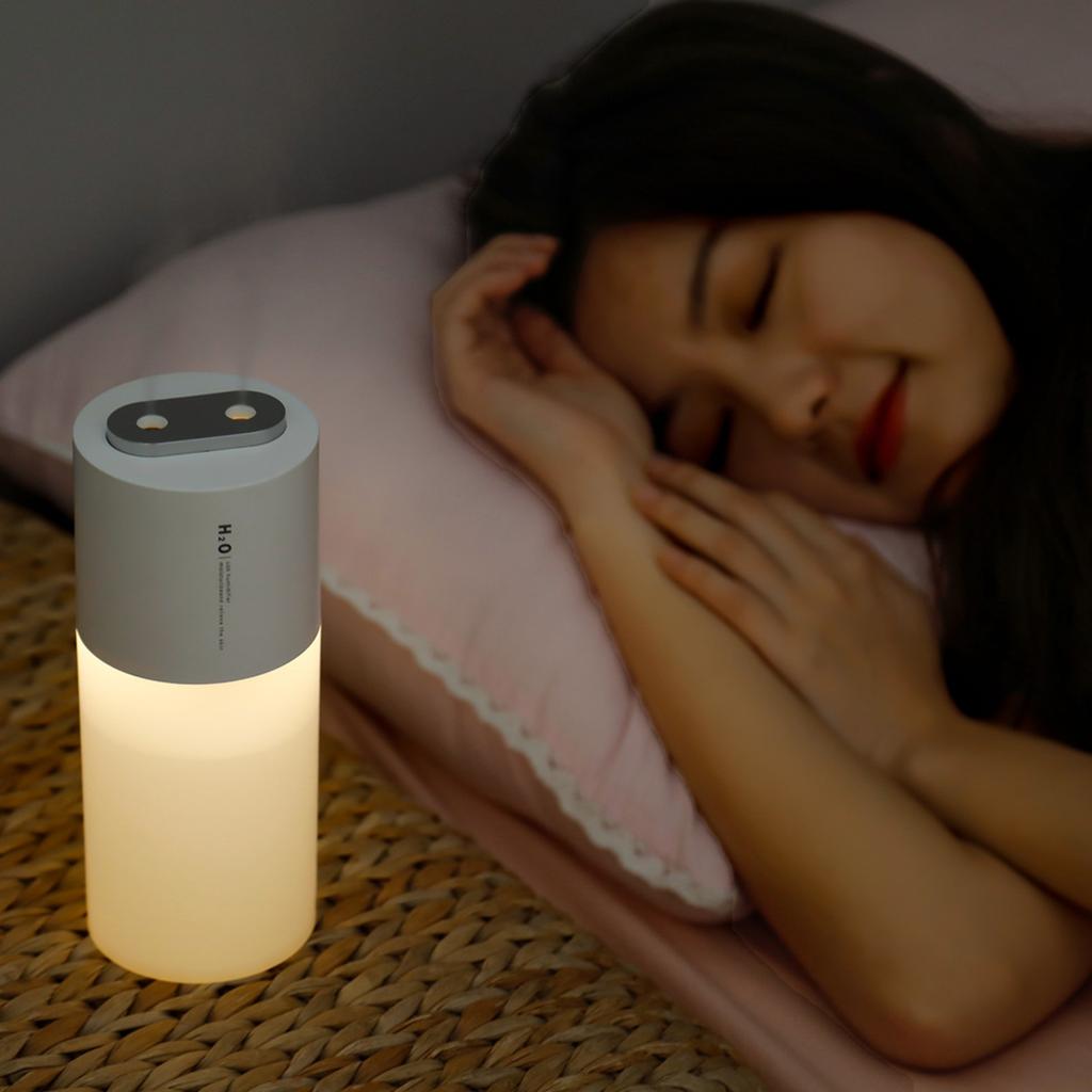 Double Spray Humidifier Large Fog Volume USB Portable Desktop Humidifier for Car