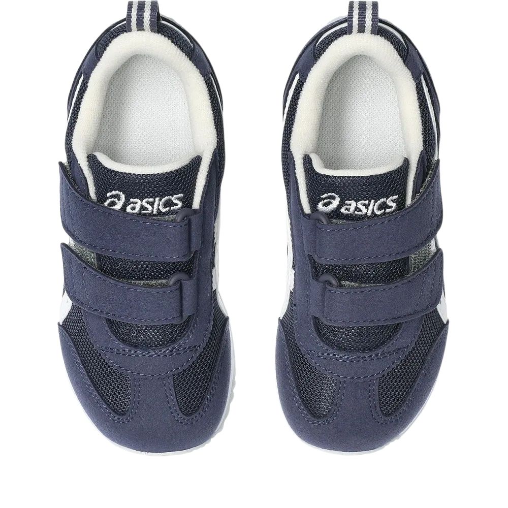 Asics IDAHO Synthetic Leather, Textile Breathable Low Top Kids Lifestyle Shoes Blue Children Aged 3 7 Years Old 1144A236-500