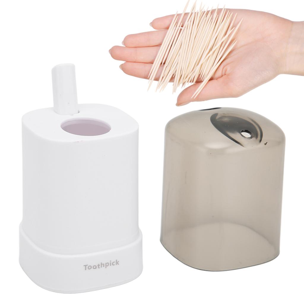 Toothpick Holder Thickening Automatic Toothpick Dispenser for Kitchen Restaurant