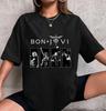 Bon Jovi Rockband Grafik-T-Shirt, Bon Jovi 80er Vintage-Shirt, Bon Jovi Konzert-Shirt, Grafik-Bon Jovi Band-Shirt, Bon Jovi Shirt Fan-Geschenk