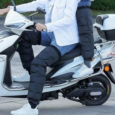 Yousheng Elektrikli Araba Diz Koruyucu Sıcak Soğuk Bacaklar Kadınlar Erkekler Su Geçirmez Rüzgar Geçirmez Kalınlaştırılmış Kış Bacak Pedi Motosiklet Pedal Gidip Gelme Yürüyüş