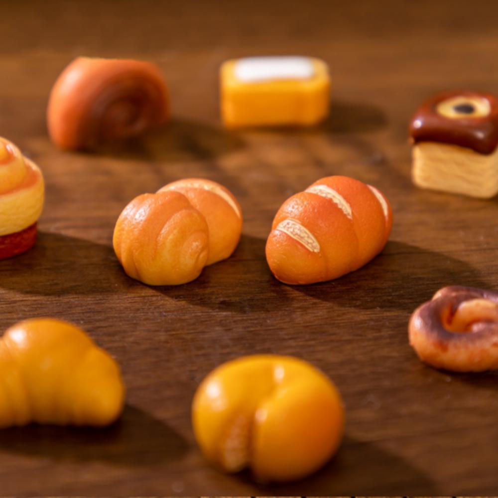 Bakery Bread Model Figure Set of 9 All
