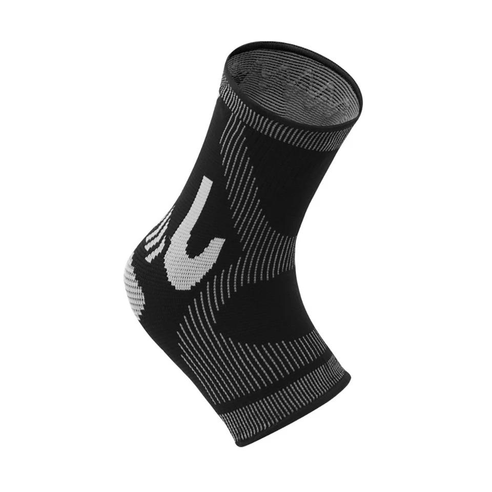 Loogeddl Sport Knitted Ankle Brace Anti Sprain Compression Support for Basketball Football Fitness