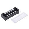TB‑1505L Terminal Block 5 Positions 600V 15A Dual Row Screw Terminals Strip for Distribution Boxes D