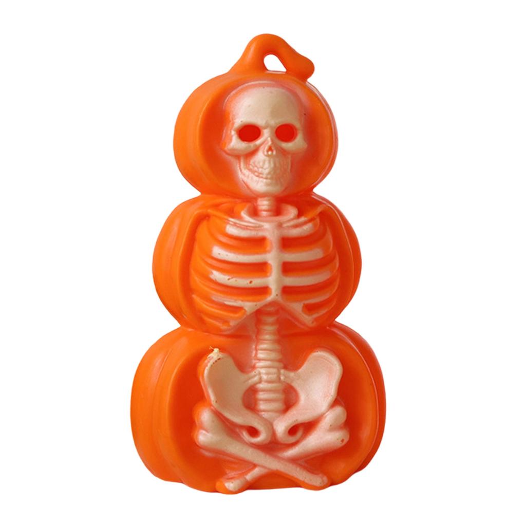 Light Up Halloween Pumpkin Decor Jack O Lantern Decoration Outdoor Indoor Plastic Trick Or Treat Table Party Supplies