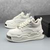Thick Sole Men's Sneakers Spring Men Leather Casual Shoes High-quality Men Running Shoes Lace Up Women's Platform Sport Shoes