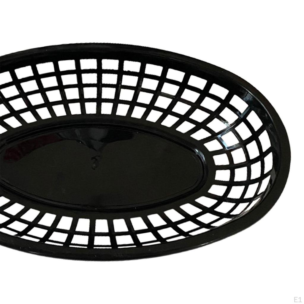 Fast Food Basket Oval Serving Restaurant for Dogs Barbecues