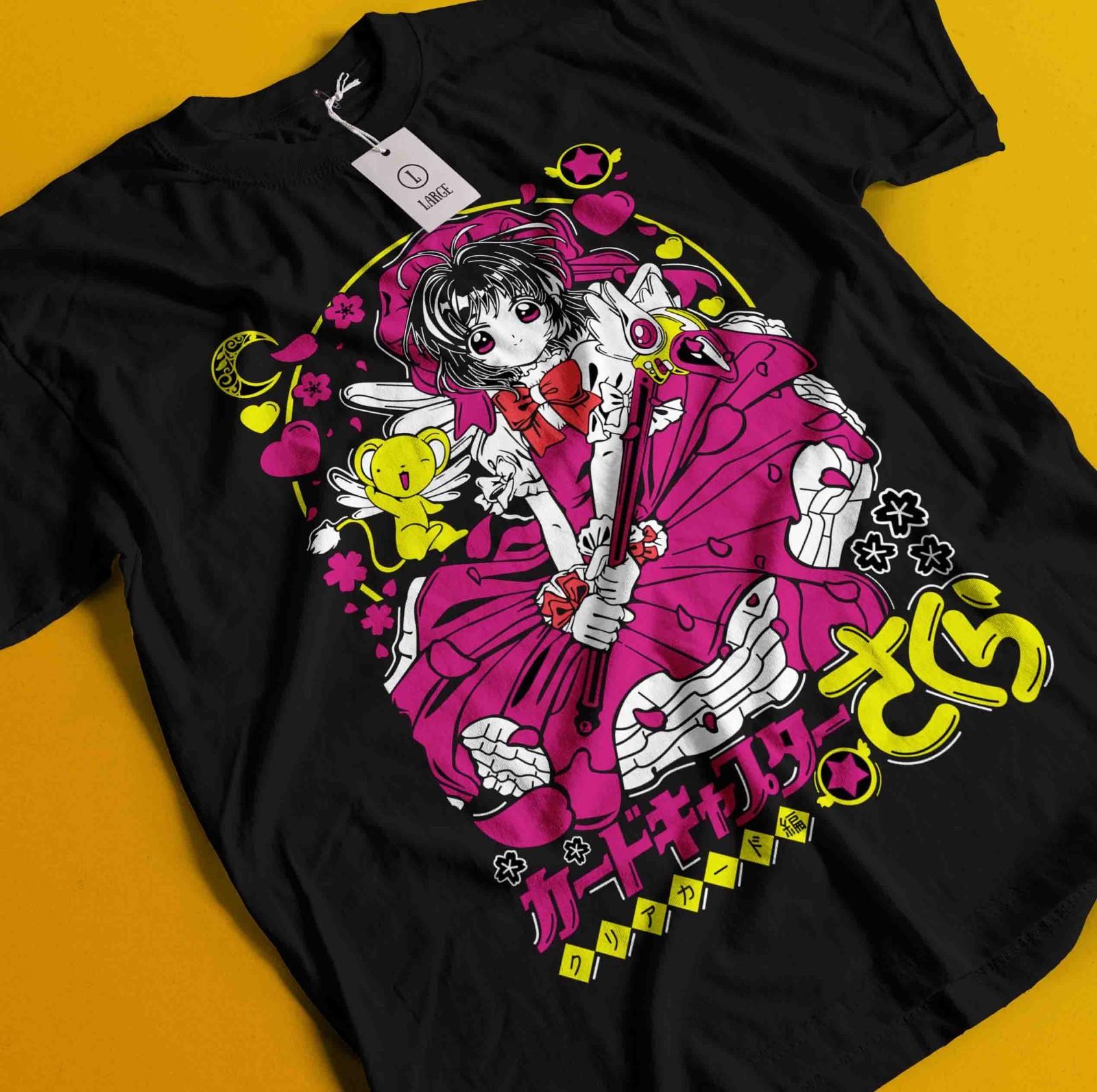 

Cardcaptor Sakura Shirt Li Syaoran Tshirt Tomoyo T-Shirt Mens Womens Tees Top Touya Tee Yukito Kero L