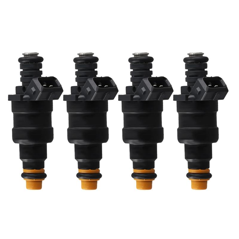 

Strange 4Pcs New Fuel Injector Nozzle 0280150201 For BMW 3 5 6 7 2.0L-3.5L M3-M6 911 924 944 9999163922 13641273272 чорний