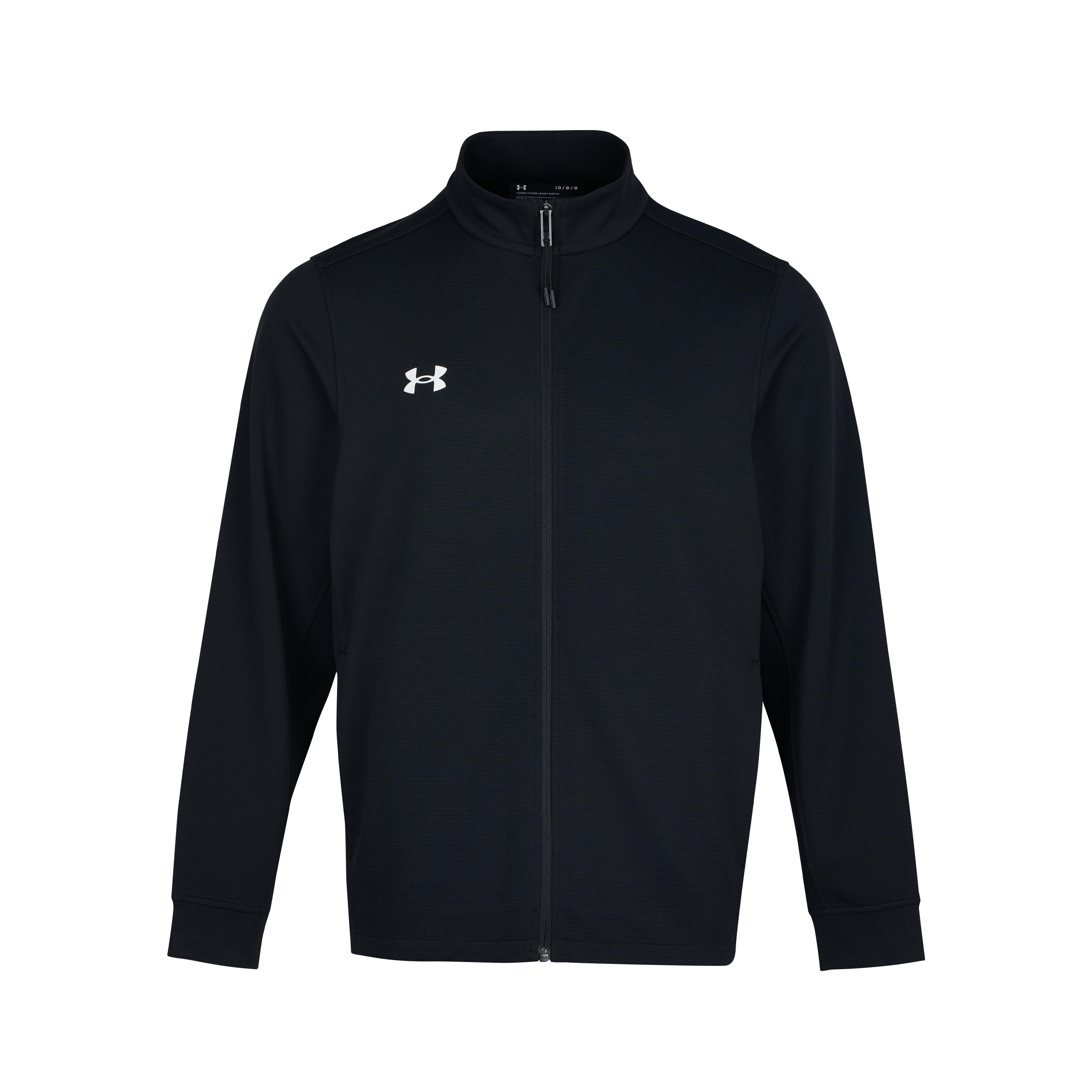Under Armour Unstoppable Knitted Fabric Stand Collar Jacket Unisex Black 24500402-001-AB 3XL