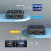 4K HDTV Splitter Adapter 1 In 2 Out for Double Monitor Setup Offering Mirror and Extended Displays for Laptop and PC