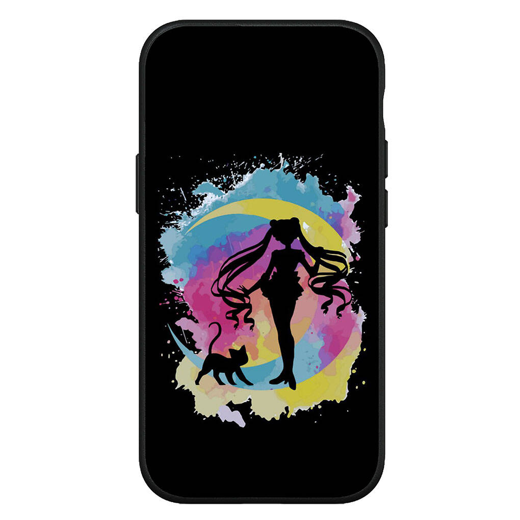Cover for iPhone 17 16 15 Xiaomi Poco Redmi Note 14 13 12 11 Pro Max 9 16e Samsung Galaxy S25 S24 S23 OPPO Huawei Comics Sailor Moon Cute Phone Case