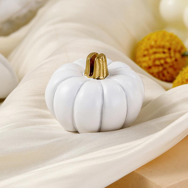 50pcs Pumpkin Memo Photo Card Holders Paper Note Clip for Party Wedding Home Bar Decoration