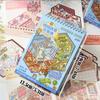 PET Miniature Landscape Sticker Collection Decompression Visual Stacking 3D Landscape Sticker DIY Cabin Scene Sticker