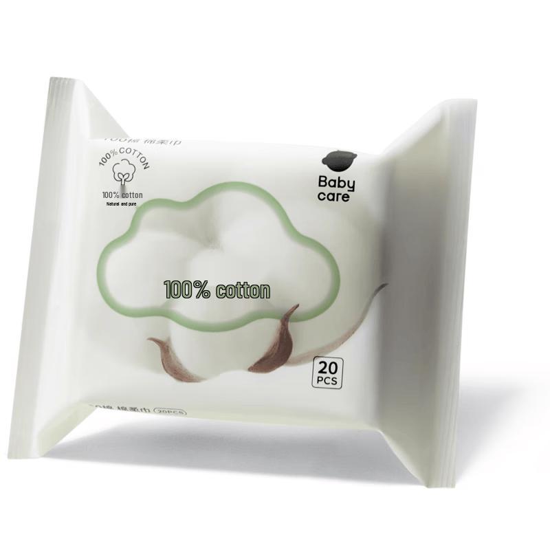 Babycare Multi-Purpose Cotton & Plant Fiber Dry & Wet Wipes
