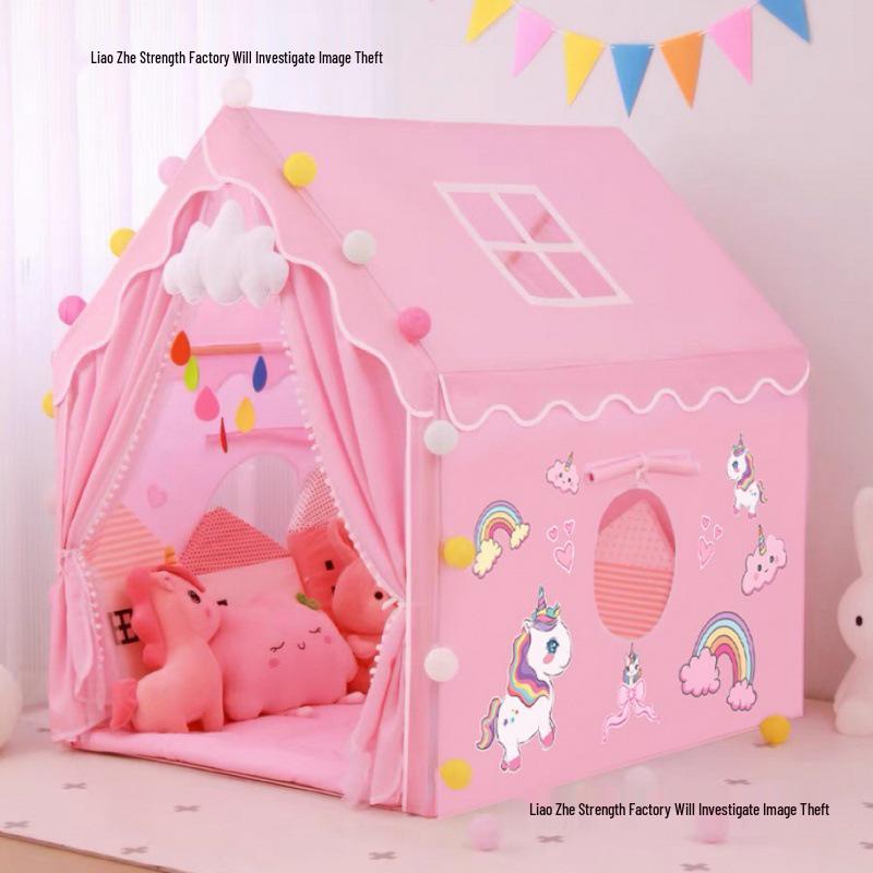 Indoor Children's Princess Castle Play Tent for Boys and Girls