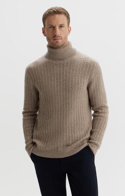 Cable-Knit Turtleneck Xxxl