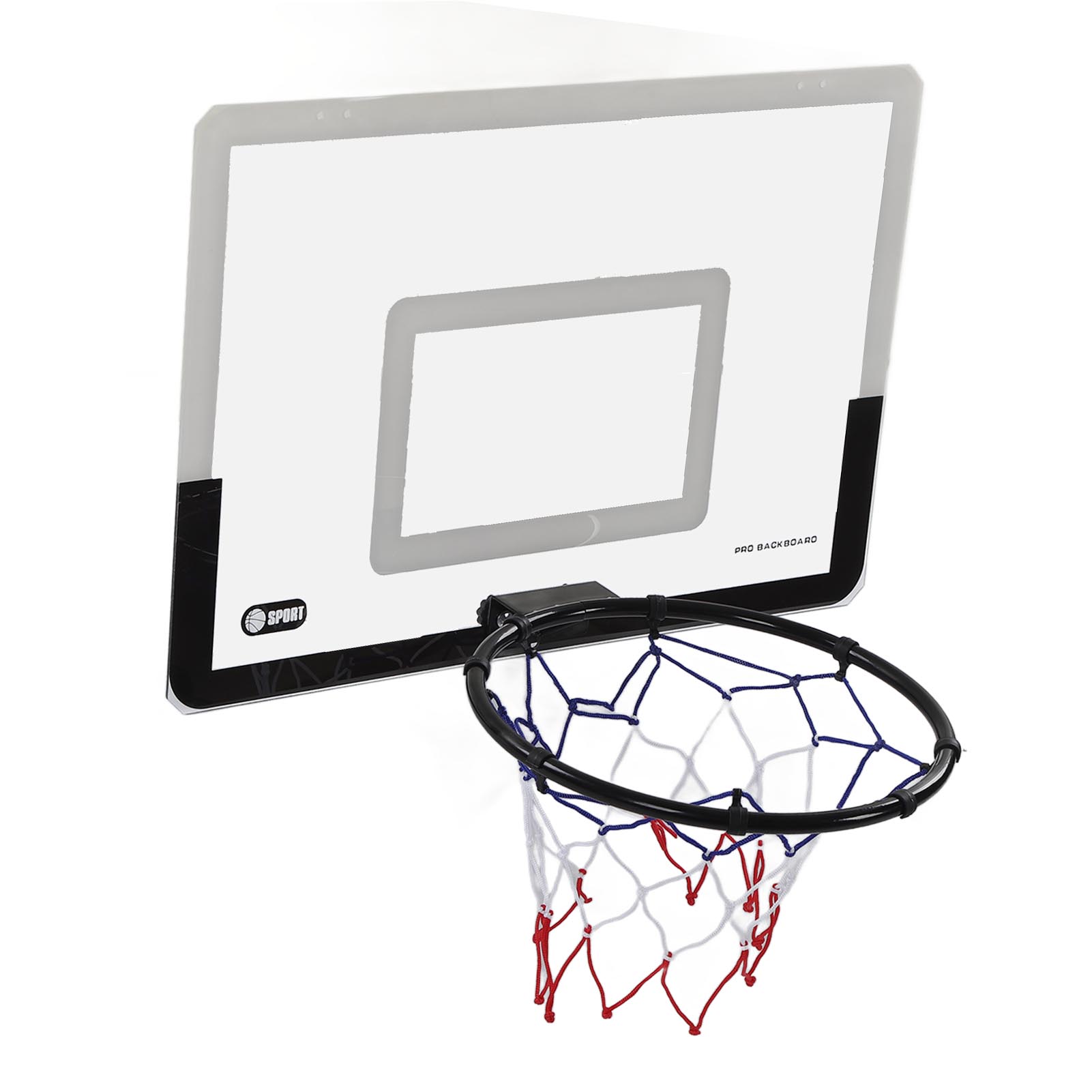 Punch Free Wall Mounted Mini Basketball Hoop Set Portable Adjustable Kids Basketball Hoop Sports Set for Kids