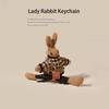 Key Holder Korean Style Key Ring Girls Car Accessories Bag Pendant Decoration Lady Rabbit Keychains