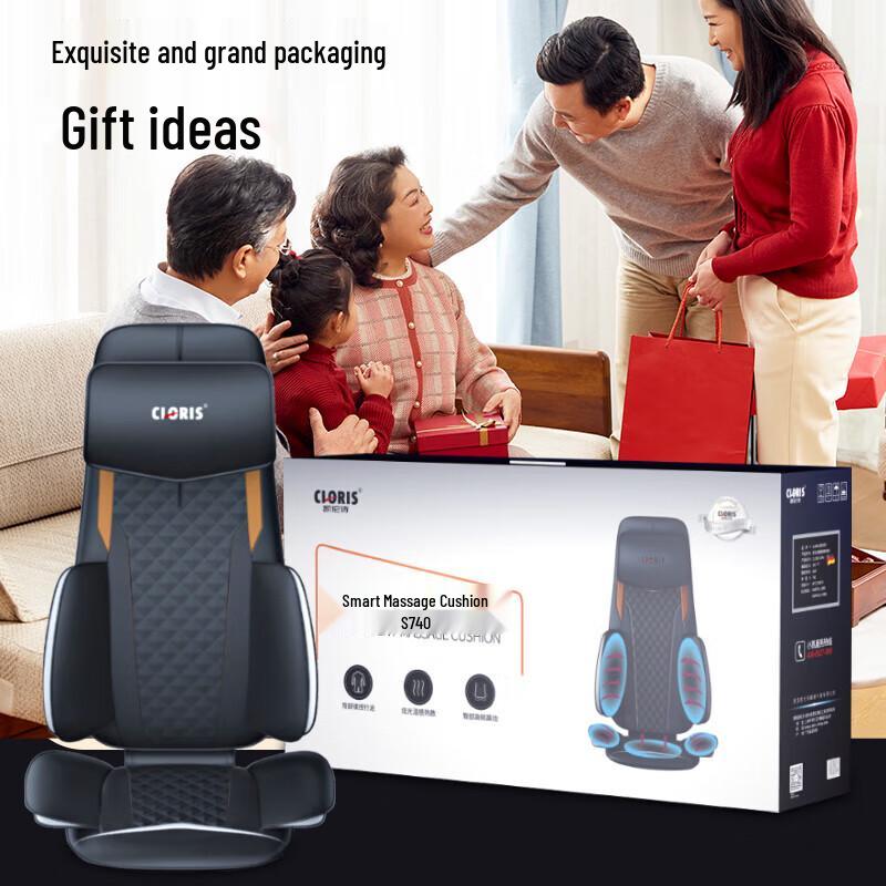 CLORIS Full Body Neck, Back & Waist Kneading Massage Cushion