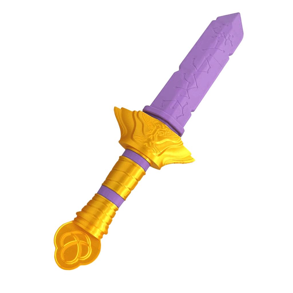 Short Sword Prop Lightweight Realistic PLA 3D Printed Short Sword for Cosplay Costume Accessory