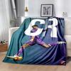 Ronaldo's Golden Legacy Blanket Soft & Cozy Great for Chair Bedding Sofa Four Seasons Multipurpose Stylish Decor Gift for Travel Home Birthdays
