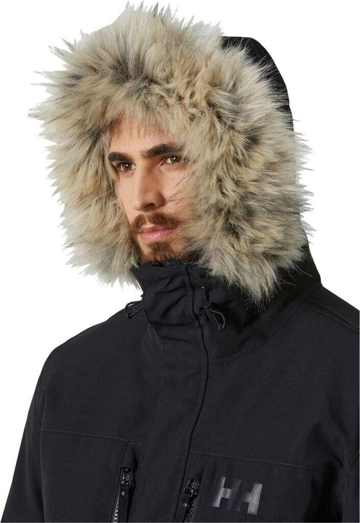 Winter Jacket Helly Hansen Varanger Down Parka Black